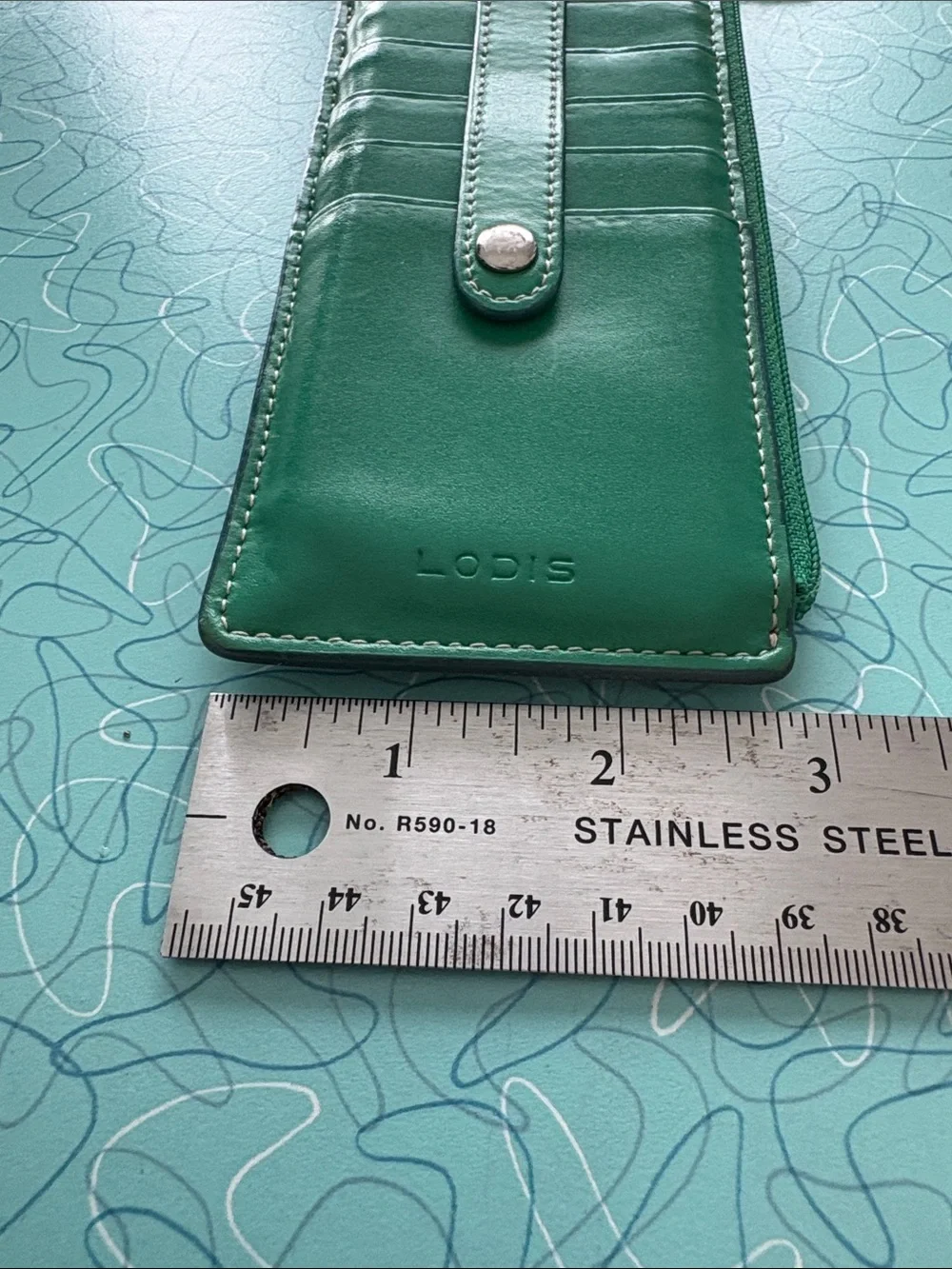 LODIS LEATHER CARD HOLDER/SLIM WALLET